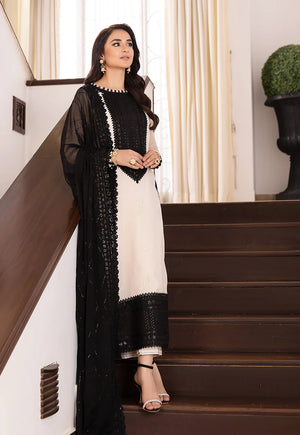 Asim Jofa Meerub Collection Chiffon 3 pc - 09783