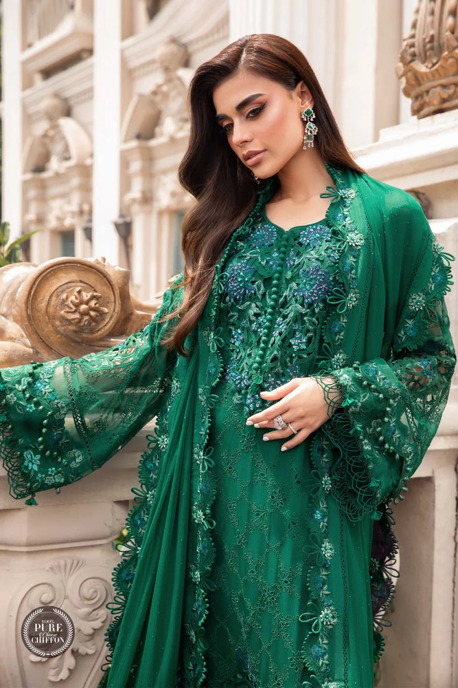 MairaB EMERALD GREEN - 3 PC Lawn Dress - 10149 MairaB EMERALD GREEN - 3 PC Lawn Dress - 10149