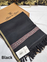 Cross & Cross Men's Shawl Factory Leftover - 20450 (Black)