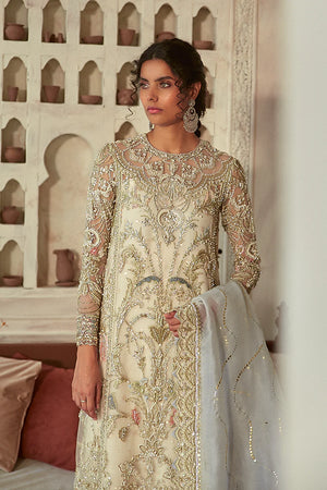 Suffuse By Sana Yasir Aab-e-Zar SELENE Net 3 pc - 09069