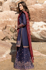 Jazmin Shahkaar Luxury DARYA Cotton Silk 3 pc - 09246