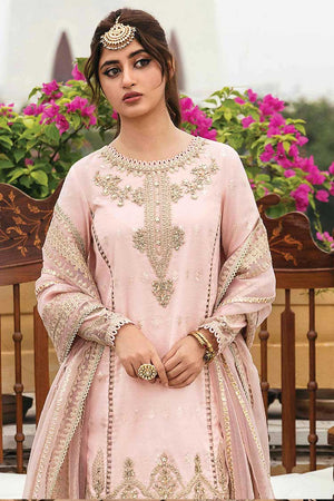 Qalamkar MEHEK Cotton Silk 3 pc - 08747