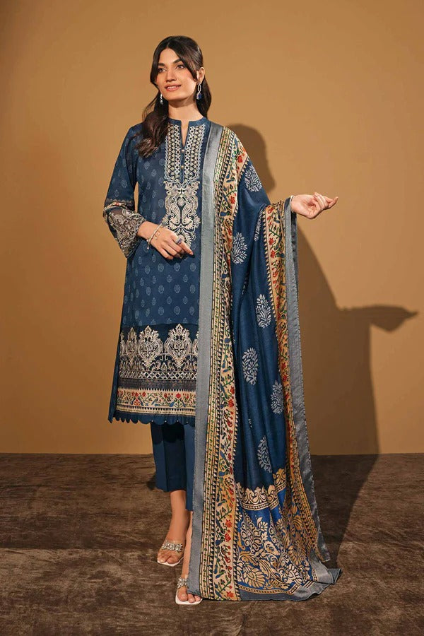 Nishat linen Embroidered Lawn 3 pc - 08923