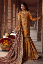 Mohsin Naveed Ranjha Bridal Collection GUL-E-MARYAM Raw Silk Maxi - 09168