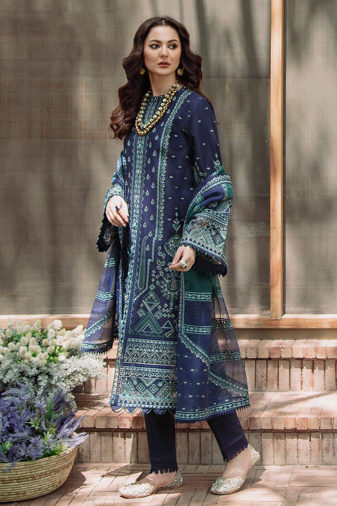 Jazmin Sabrang Festive TEHSEEN Lawn 3 pc - 08804