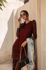 Saira Rizwan Luxury IRIS Lawn 3 pc - 09054