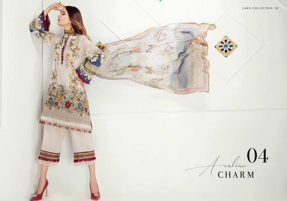 Baroque ARABIAN CHARM - 3 PC Lawn Dress - 10169