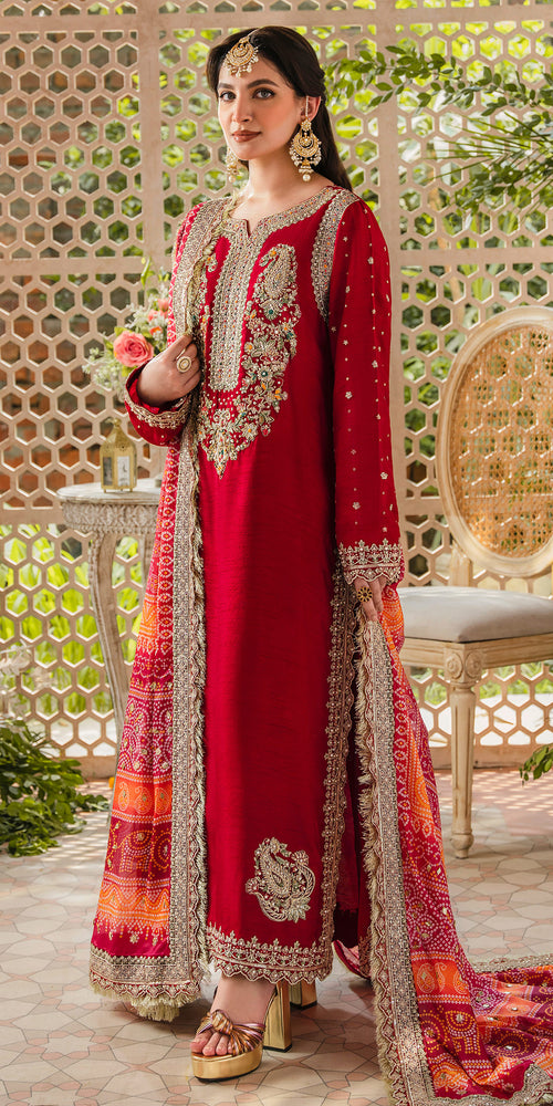 Faiza Faisal KAIRA Luxury Silk 3 Piece Dress - 20790