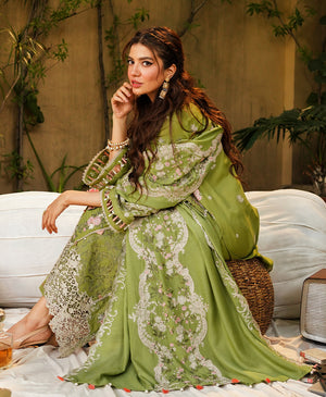 Elaf AABROO - 3 PC Lawn Dress - 10204