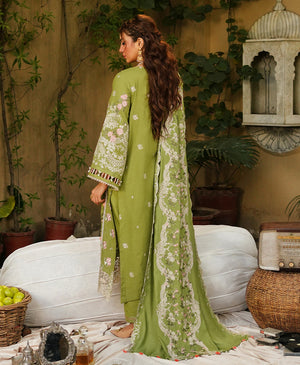 Elaf AABROO - 3 PC Lawn Dress - 10204