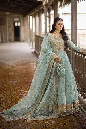 Erum Khan Jahan SHAHBANO Organza Maxi - 09816