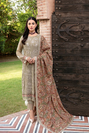 Original Ramsha Dastan Collection Chiffon 3 pc - 09447