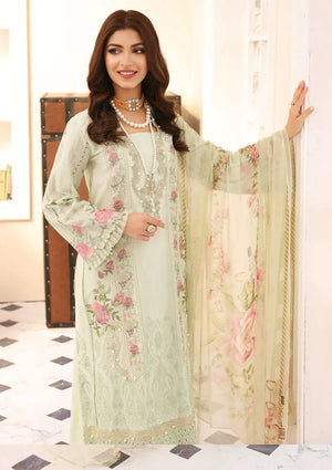 Elaf Festive Chikankari HOPE Lawn 3 pc  - 08806