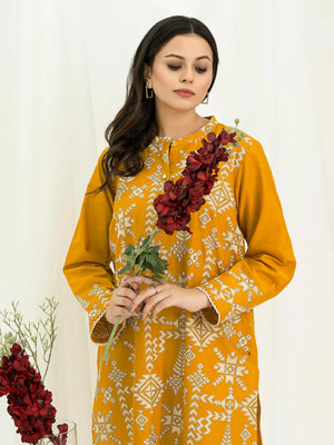 Limelight Embroidered Dhanak 2 pc - 09201