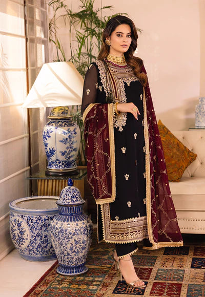 Asim Jofa Winter Collection 5000 micro Velvet 3 pc - 09285