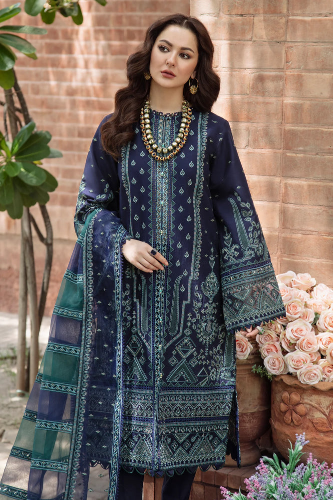 Jazmin Sabrang Festive TEHSEEN Lawn 3 pc - 08804