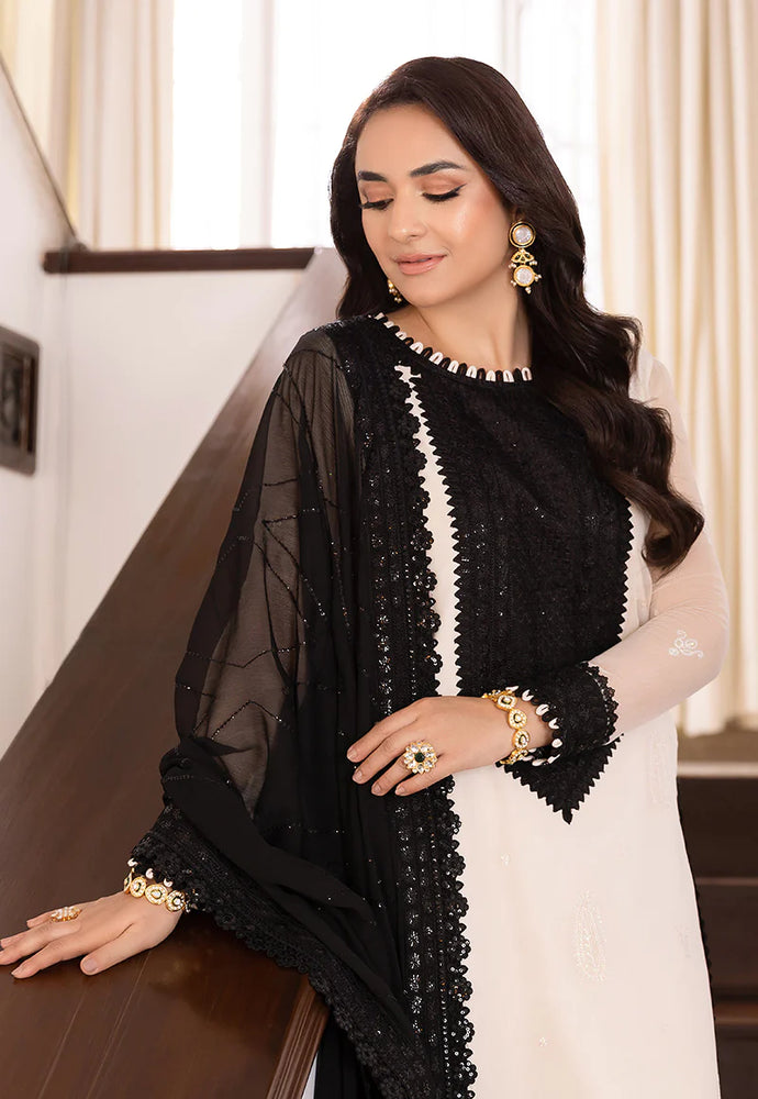 Asim Jofa Meerub Collection Chiffon 3 pc - 09783