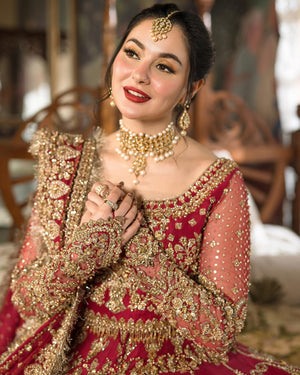 Faiza Saqlain ARUSA Net Bridal - 11485