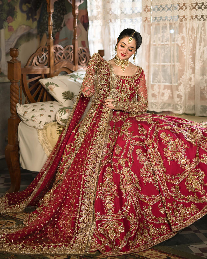 Faiza Saqlain ARUSA Net Bridal - 11485