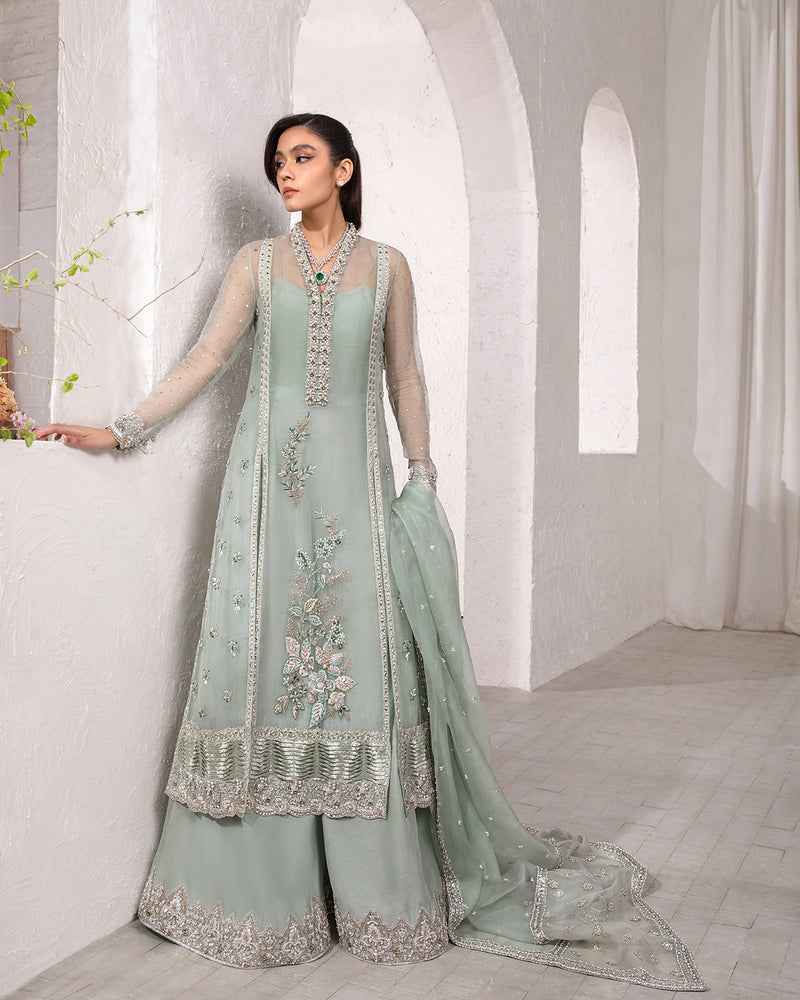 Faiza Saqlain LENORA Handmade Organza 3 Piece Dress -20385