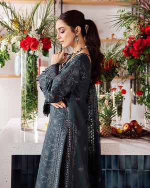 Asim Jofa Luxury Lawn Embroidered 3 Piece Dress - 20814