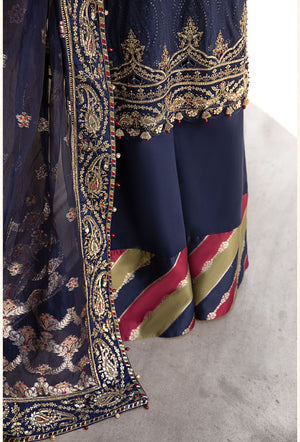Maria B SATEEN Luxury Lawn 3 Piece Embroidered Dress - 0279 Fashion Flare Maria B SATEEN Luxury Lawn 3 Piece Embroidered Dress - 0279 Fashion Flare