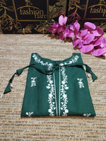 Fatima Noor Embroidered Cotton Kurti 1 pc - 10109 - Stitched