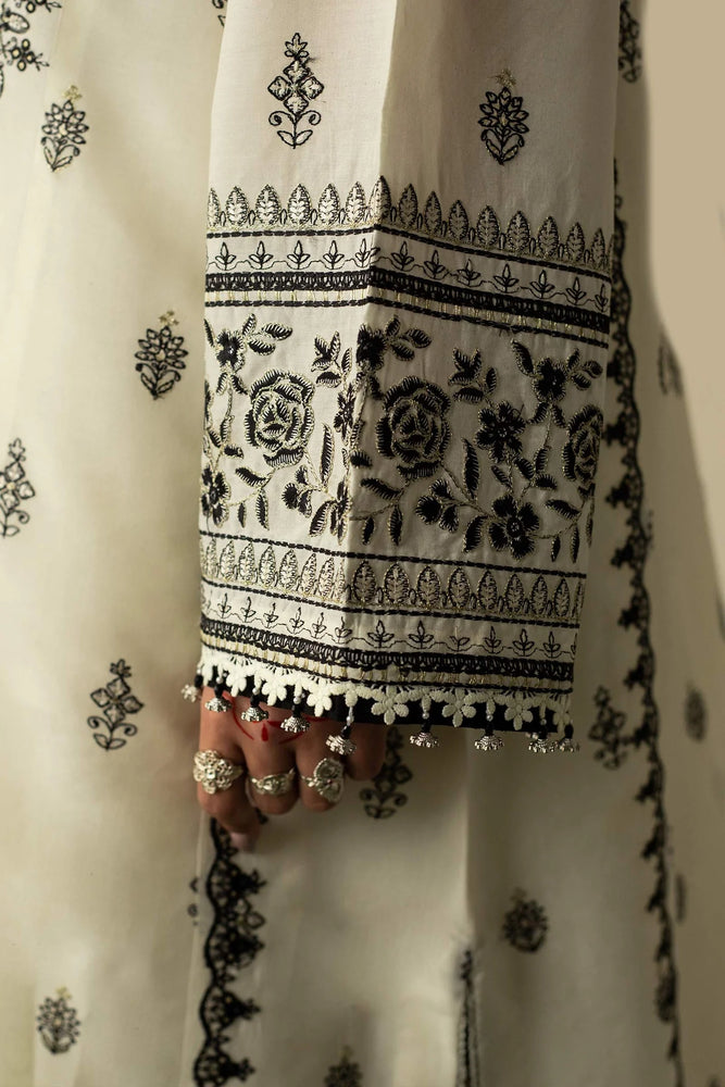 Zara Shahjahan Embroidered Lawn 3 pc - 08962