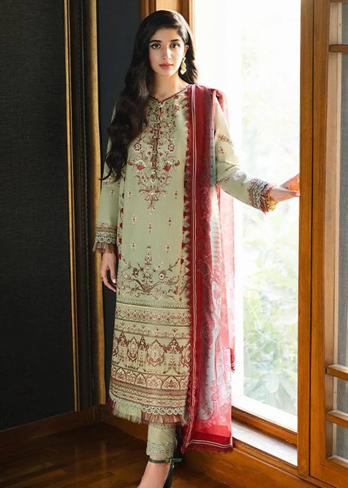 
            
                Load image into Gallery viewer, Asim Jofa Embroidered Lawn 3 pc - 08885
            
        