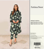 Original Fatima Noor Factory Leftover Co Ord Slub Linen 2 pc - 09319