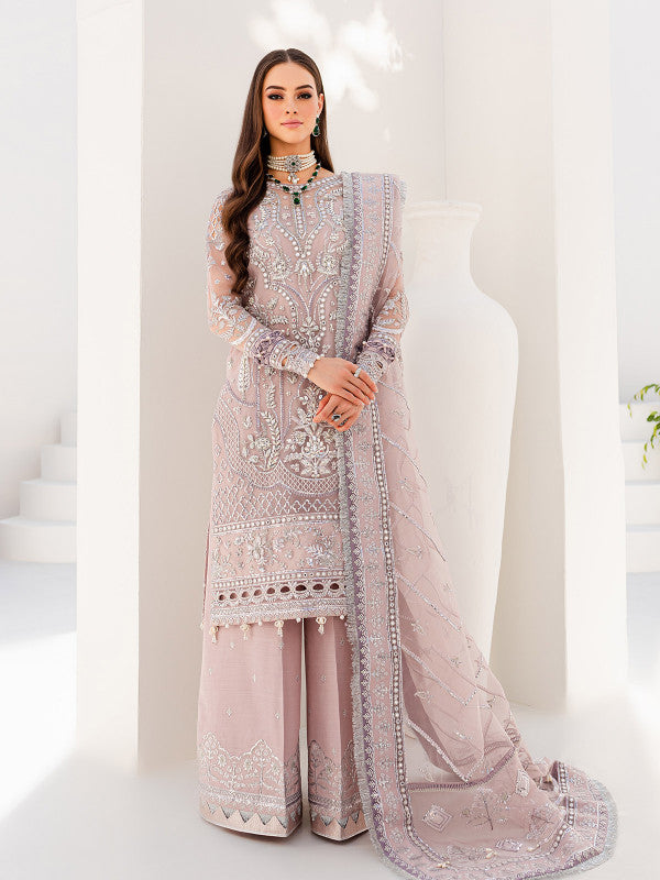 
            
                Load image into Gallery viewer, Gulaal Embroidered Wedding Collection RAYAH Organza 4 pc - 09015
            
        