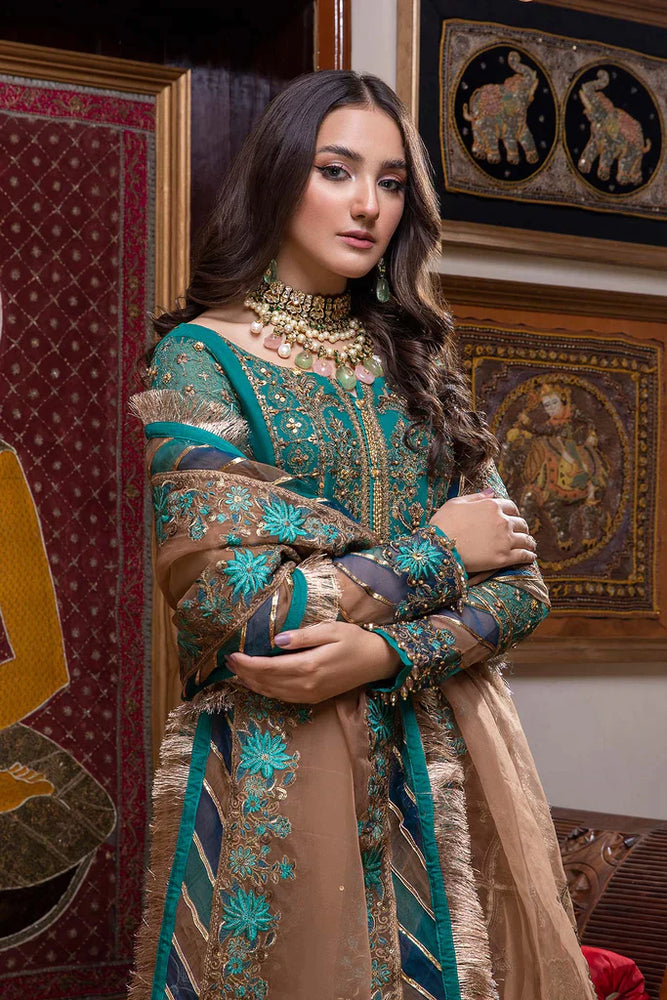 
            
                Load image into Gallery viewer, Charizma Embroidered Chiffon 3 pc - 09396
            
        
