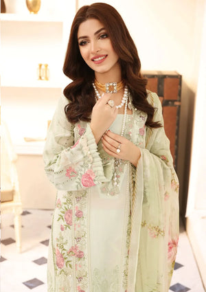 Elaf Festive Chikankari HOPE Lawn 3 pc  - 08806