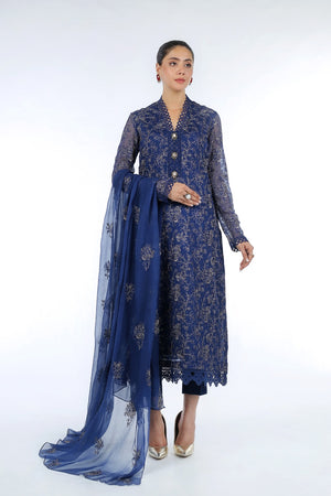 Bareeze Formal Collection ROYAL ELEGANCE Chiffon 3 pc - 09107