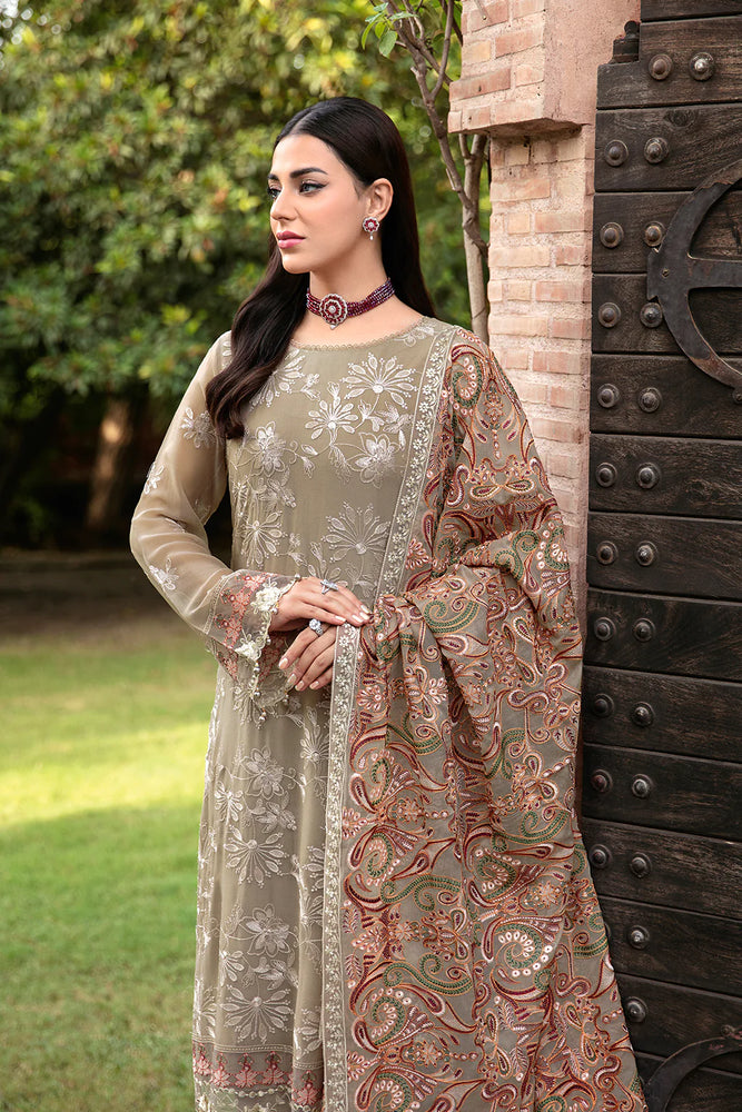 Original Ramsha Dastan Collection Chiffon 3 pc - 09447