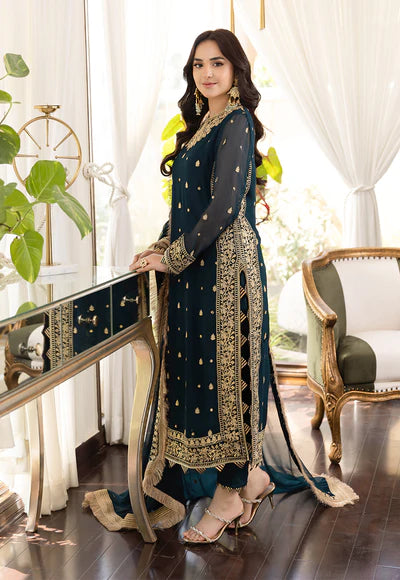 Asim Jofa Maahru, Noorie & Meerub Chiffon 3 pc - 09035