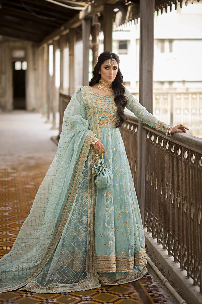 Erum Khan Jahan SHAHBANO Organza Maxi - 09816