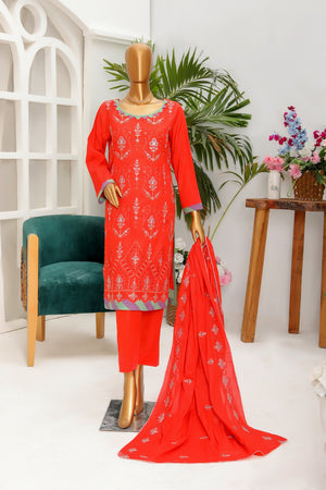 Fatima Noor Embroidered Lawn 3 pc - 09222