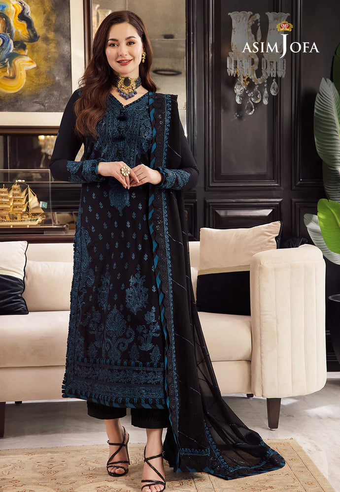 Asim Jofa Rang-E-Noor Collection Chiffon 3 pc - 09741