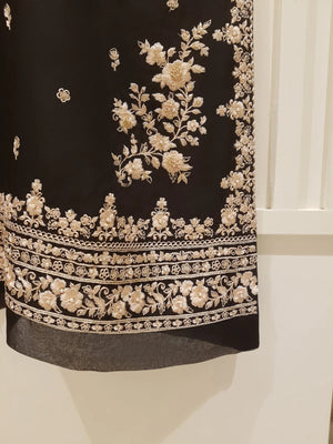 Agha Noor Embroidered Chiffon 2 pc - 09283 - Stitched
