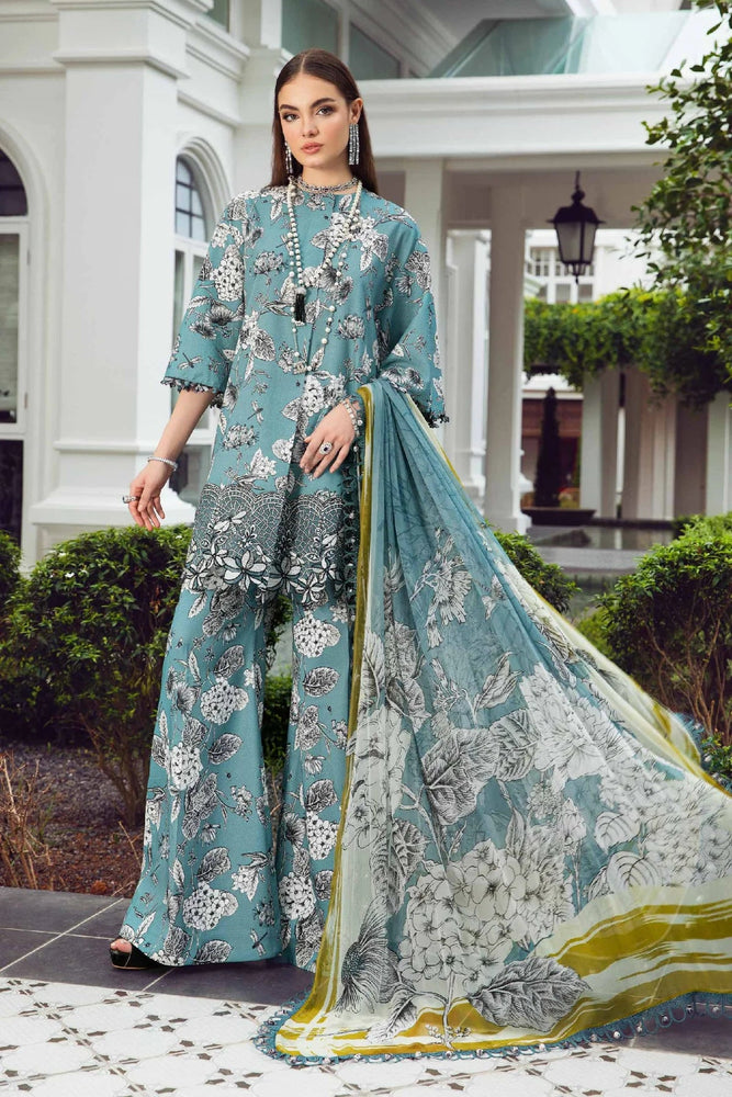 MariaB M.Print Lawn 3pc - 09900