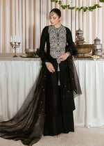 Hussain Rehar SABLE 3 PC Raw Silk Dress - 10320
