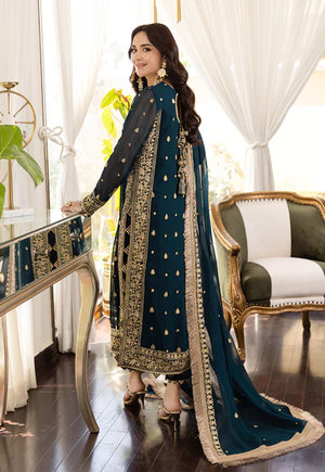 Asim Jofa Maahru, Noorie & Meerub Chiffon 3 pc - 09035