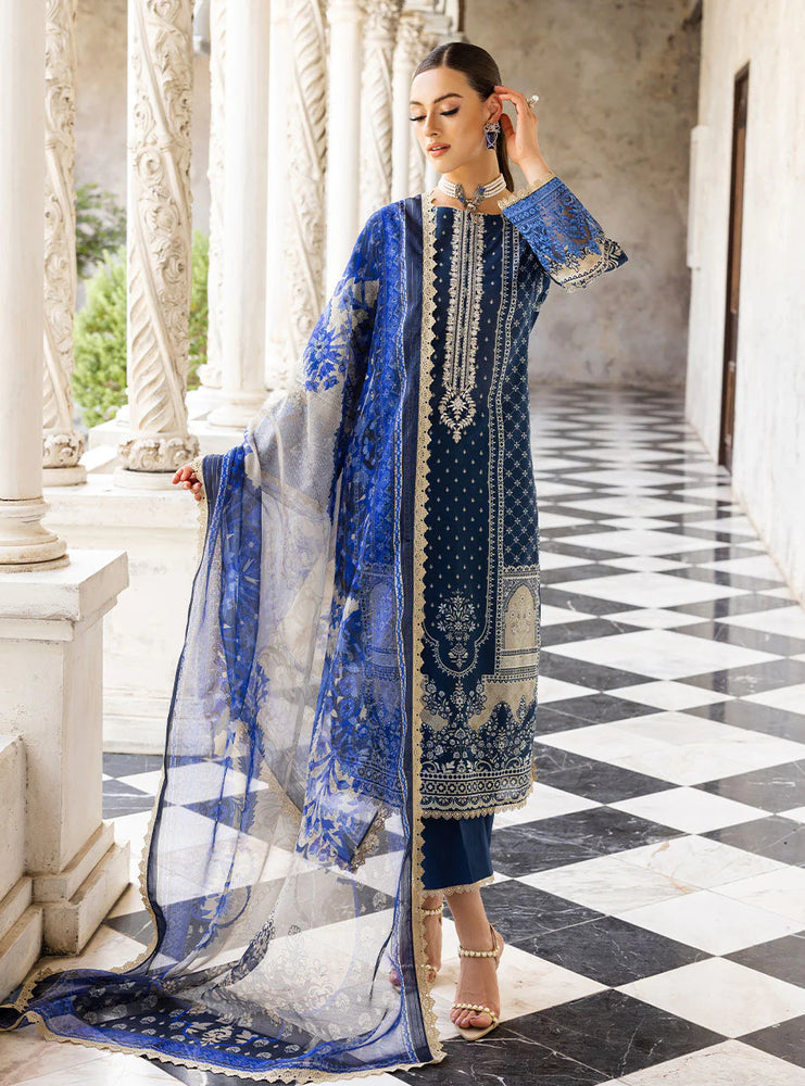 Zainab Chottani Tahara CELESTIAL BLISS Cambric 3 pc - 09417