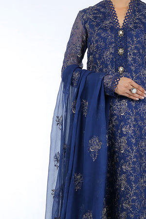 Bareeze Formal Collection ROYAL ELEGANCE Chiffon 3 pc - 09107