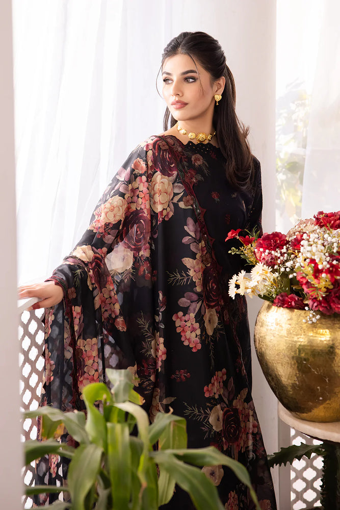 Iznik AANGAN Chikankari Luxury Lawn 3 Piece Dress - 10870