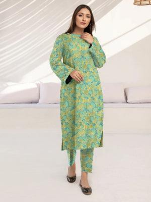 Original Fatima Noor Factory Leftover Co Ord Slub Linen 2 pc - 09410