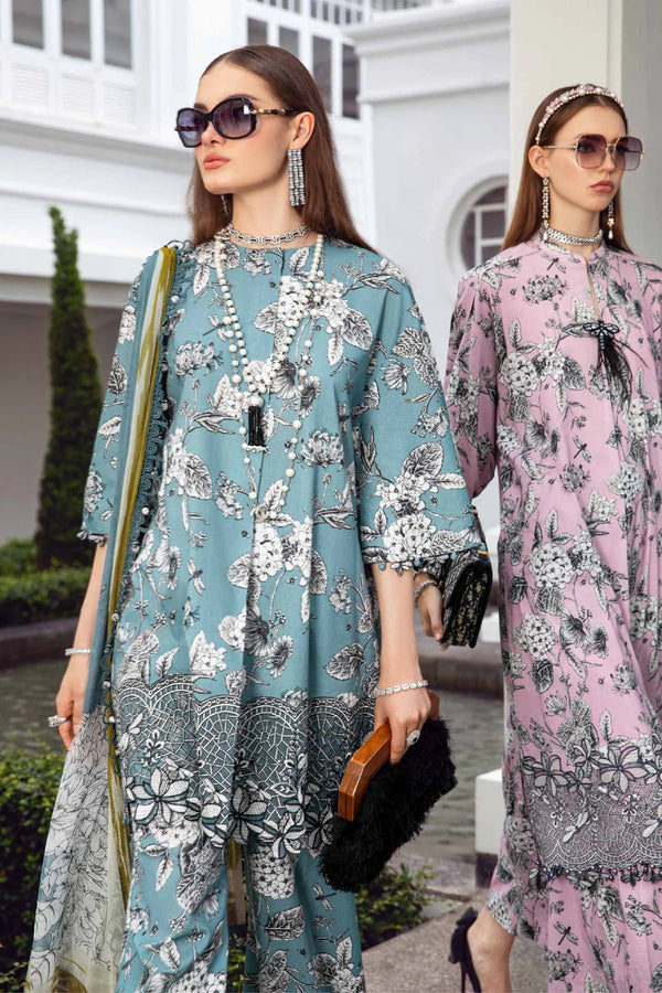 MariaB M.Print Lawn 3pc - 09900