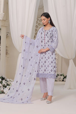 Fatima Noor Winter Collection Embroidered Cotton 3 pc - 09604