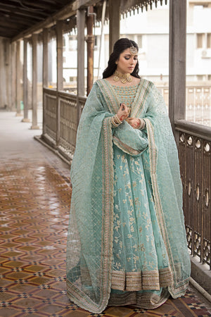 Erum Khan Jahan SHAHBANO Organza Maxi - 09816